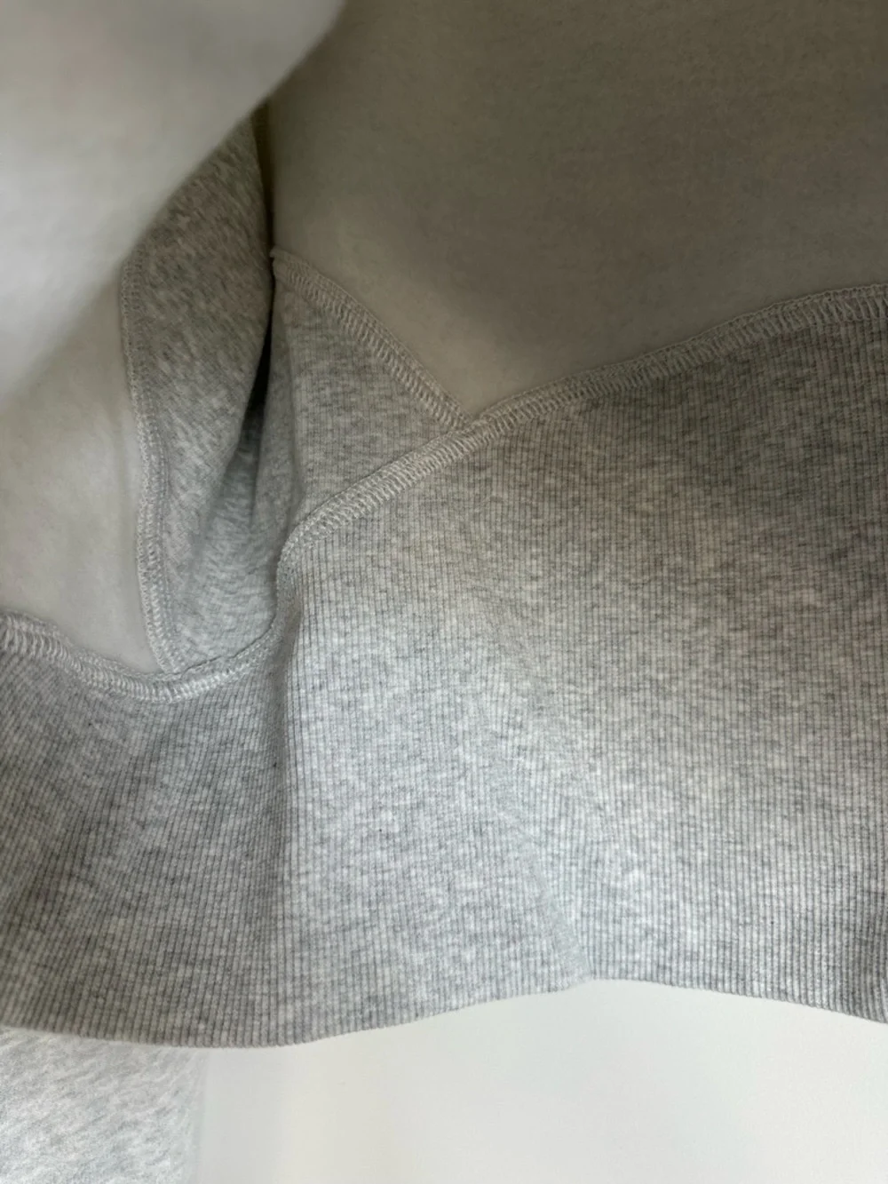 Lululemon Scuba Oversized 1/2 Zip Hoodie - Heathered Core Ultra Light Grey -XS/S